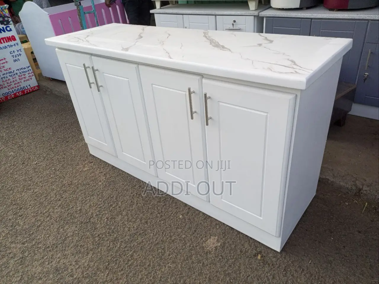 1.60 ኪችን ካቢኔት