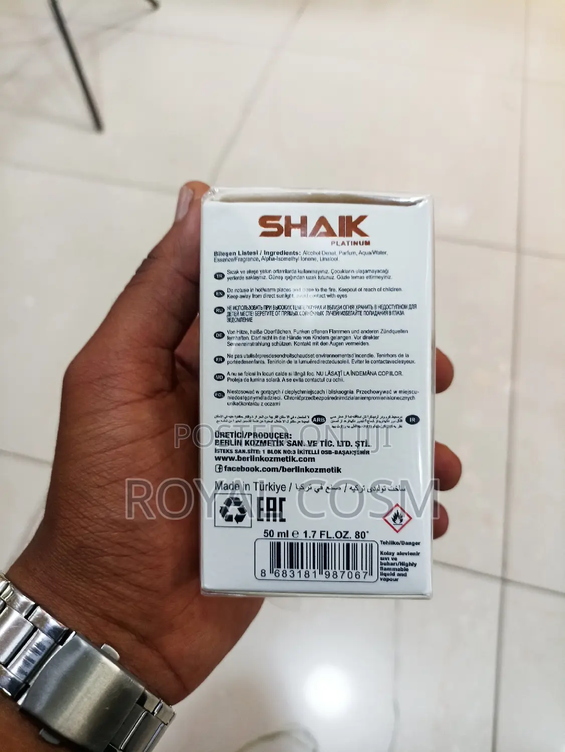 Shaik Black Opium Perfume