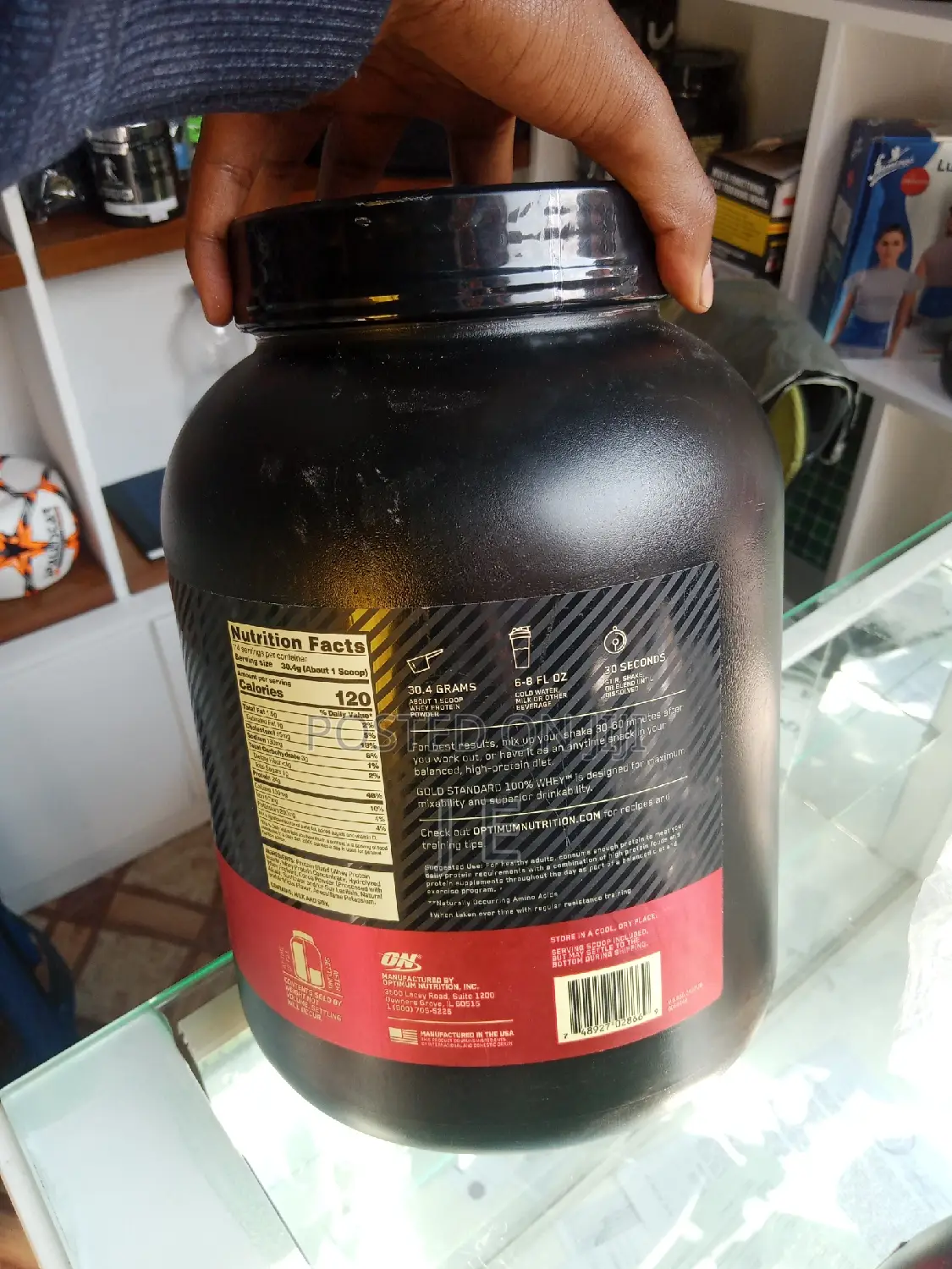 Gold Standard Whey Protein 2.27kg(74 Serving)