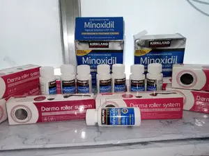 Minoxidil With Derma Roller
