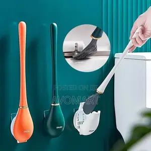 Toilet Cleaning Brush With Brush Holder