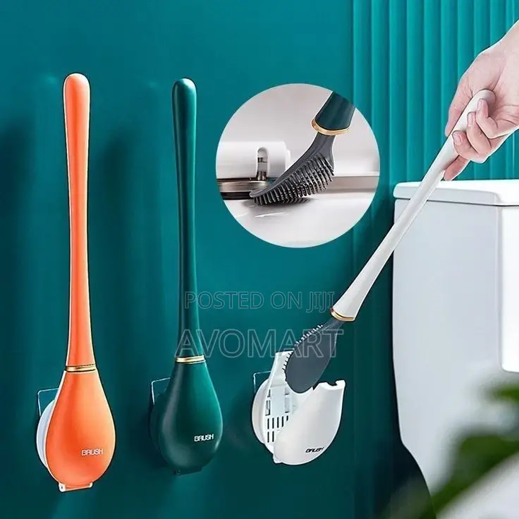 Toilet Cleaning Brush With Brush Holder