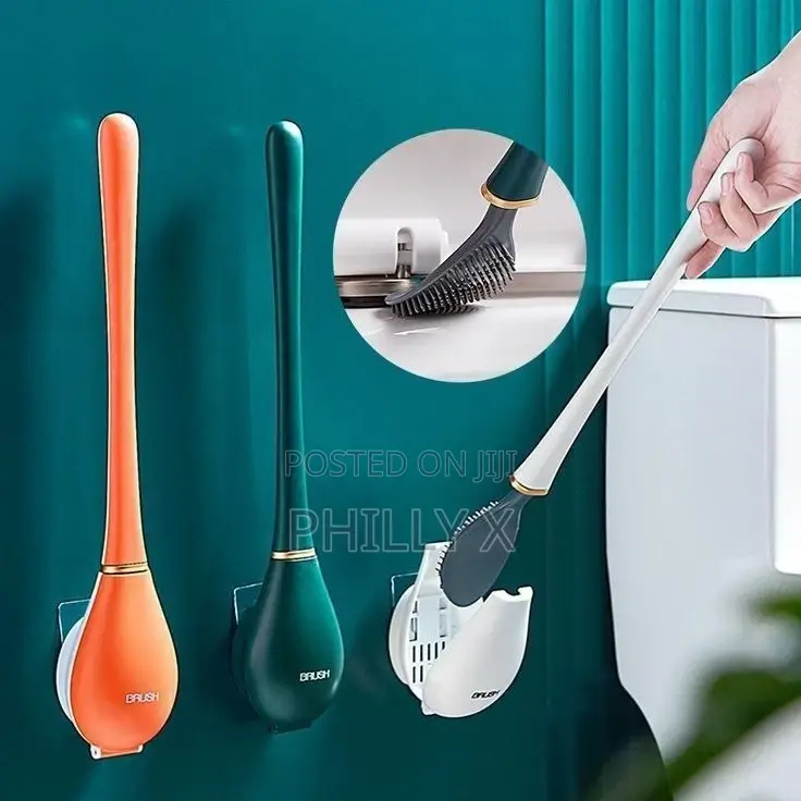 Toilet Cleaning Brush With Brush Holder