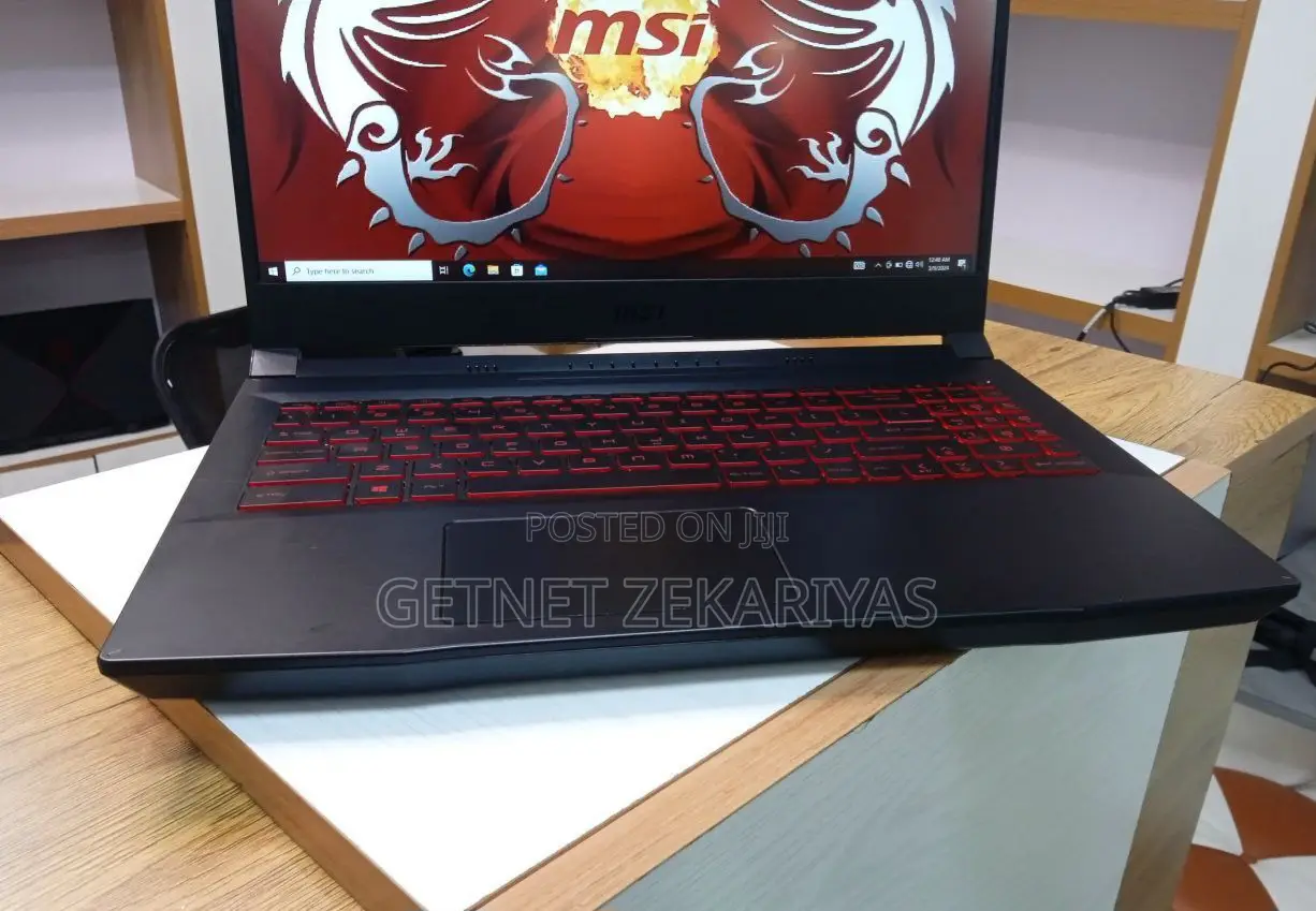 New Laptop MSI Katana GF66 16GB Intel Core I7 SSD 1T