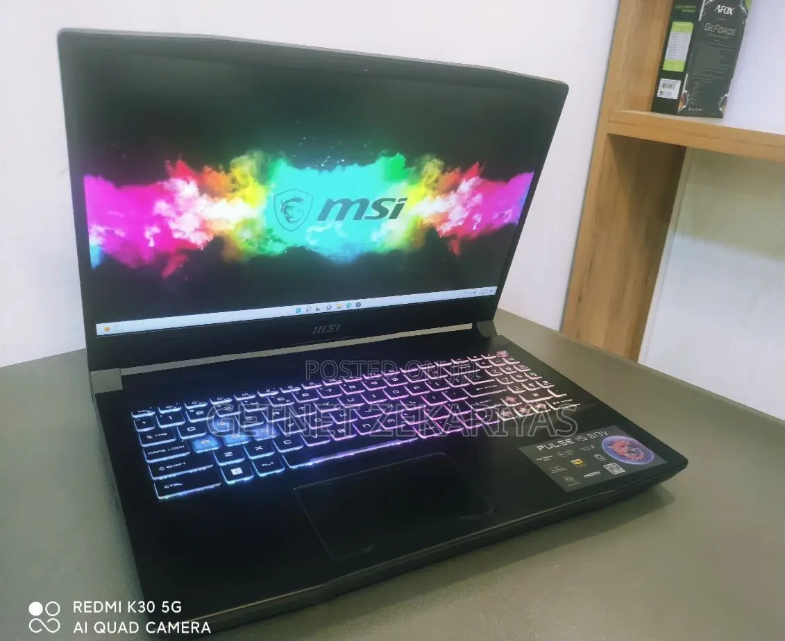 New Laptop MSI Katana 15 32GB Intel Core I7 SSD 1T