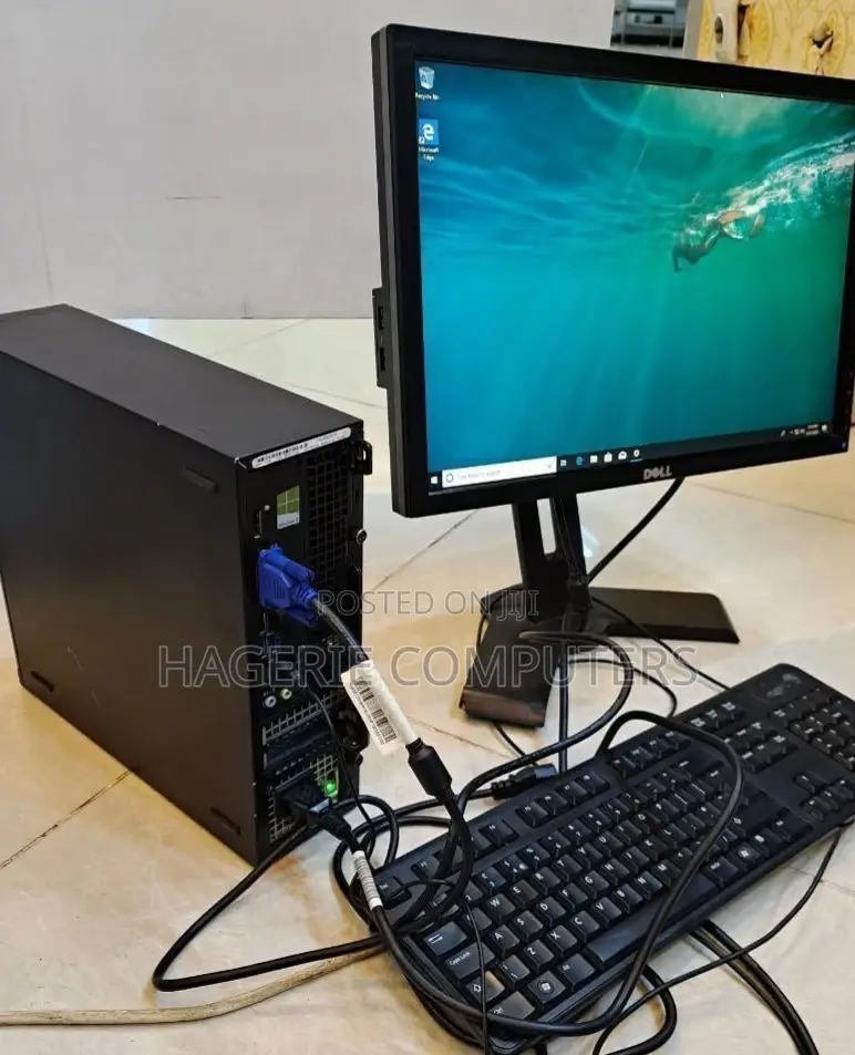 New Desktop Computer Dell OptiPlex 3050 4GB Intel Core I3 HDD 500GB