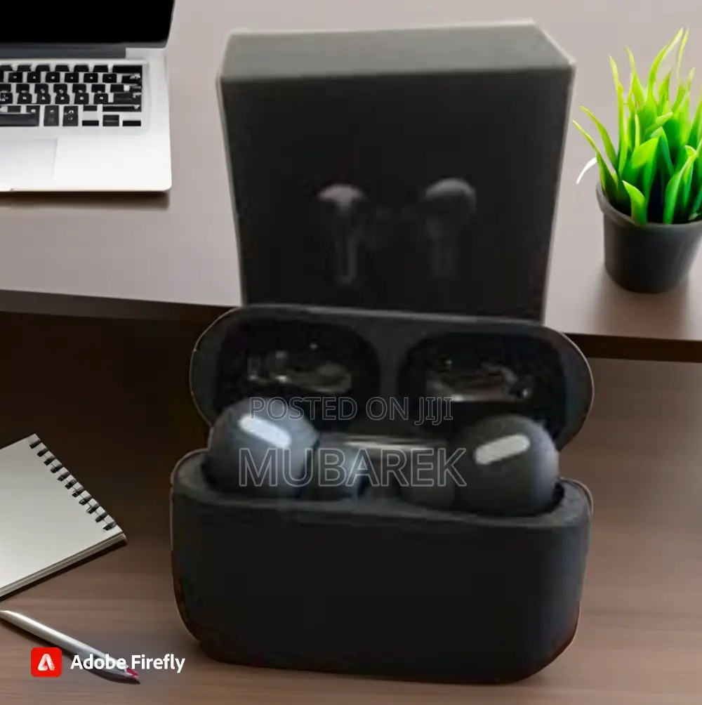 Airpo Pro Black Enhanced Noise Cancellation for Listening