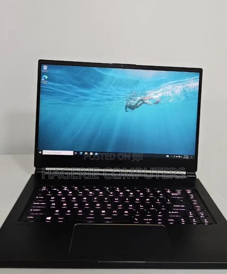 New Laptop MSI GS65 Stealth Thin 8RF 32GB Intel Core I7 SSD 512GB