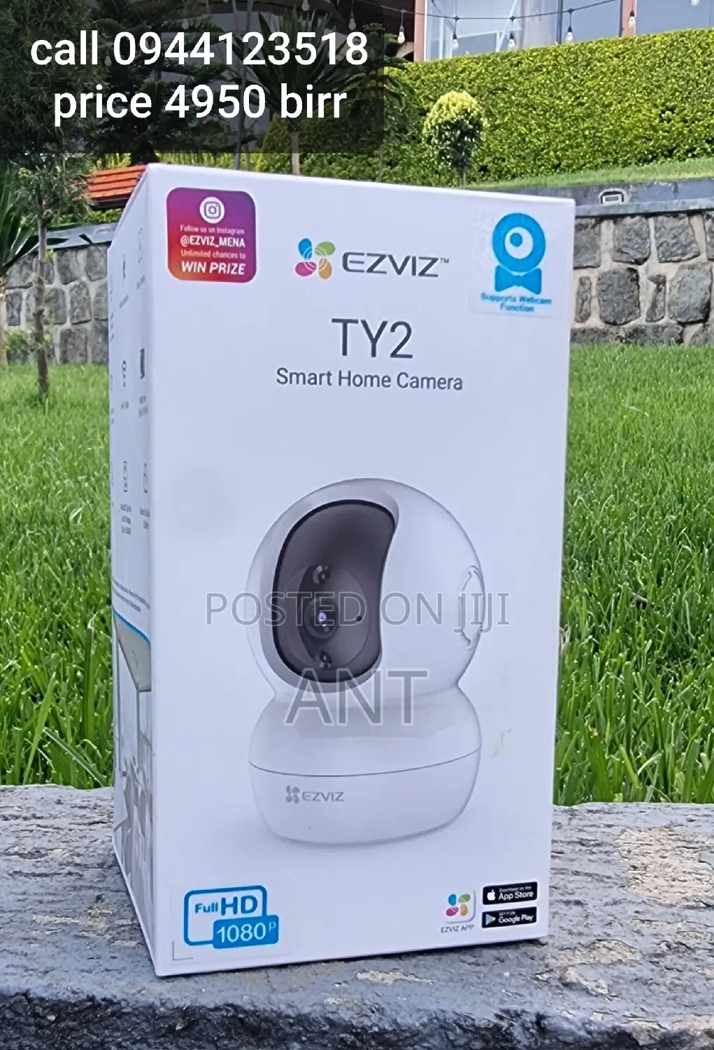 CCTV Security Camera Ezivizi Ty2 Full Hd 1080