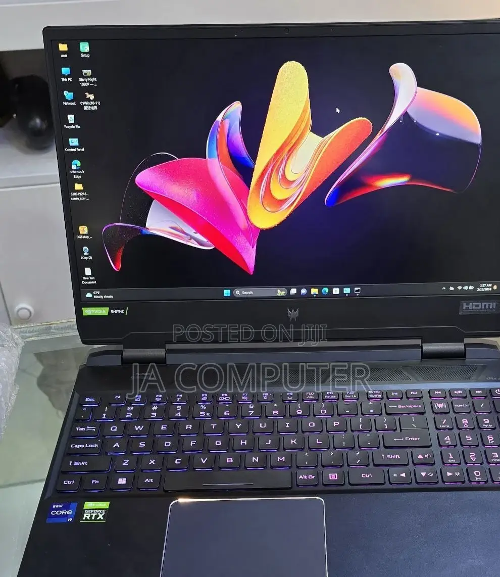 New Laptop Acer Predator Helios 300 16GB Intel Core I9 SSD 1T