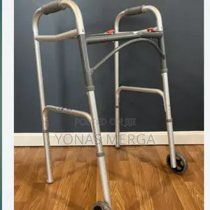 Aluminum Folding Walker With Easy 2button Release,DMI Store