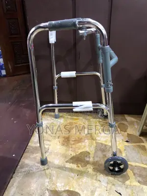 Photo - Aluminum Walker Patient Old Age Walking Walker Portable