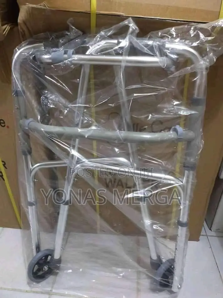 Walker _Height Adjustable Aluminium Folding Walker, W799A