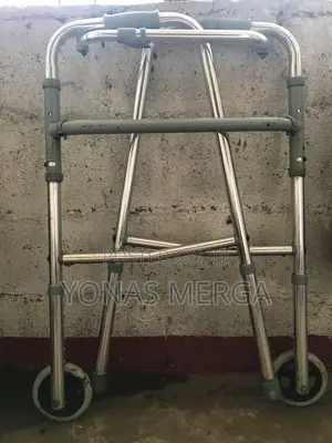 Folding Walker With 5 Inches Wheels,Adjustable Height_media6