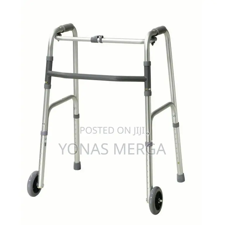 Adjustable Walker _ITHWIU Adjustable Height Wheeled Walker