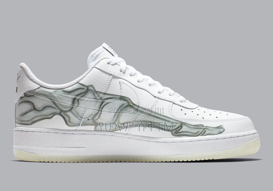 Original Nike Air Force 1 Low ‘07 ‘Skeleton’ Shoes