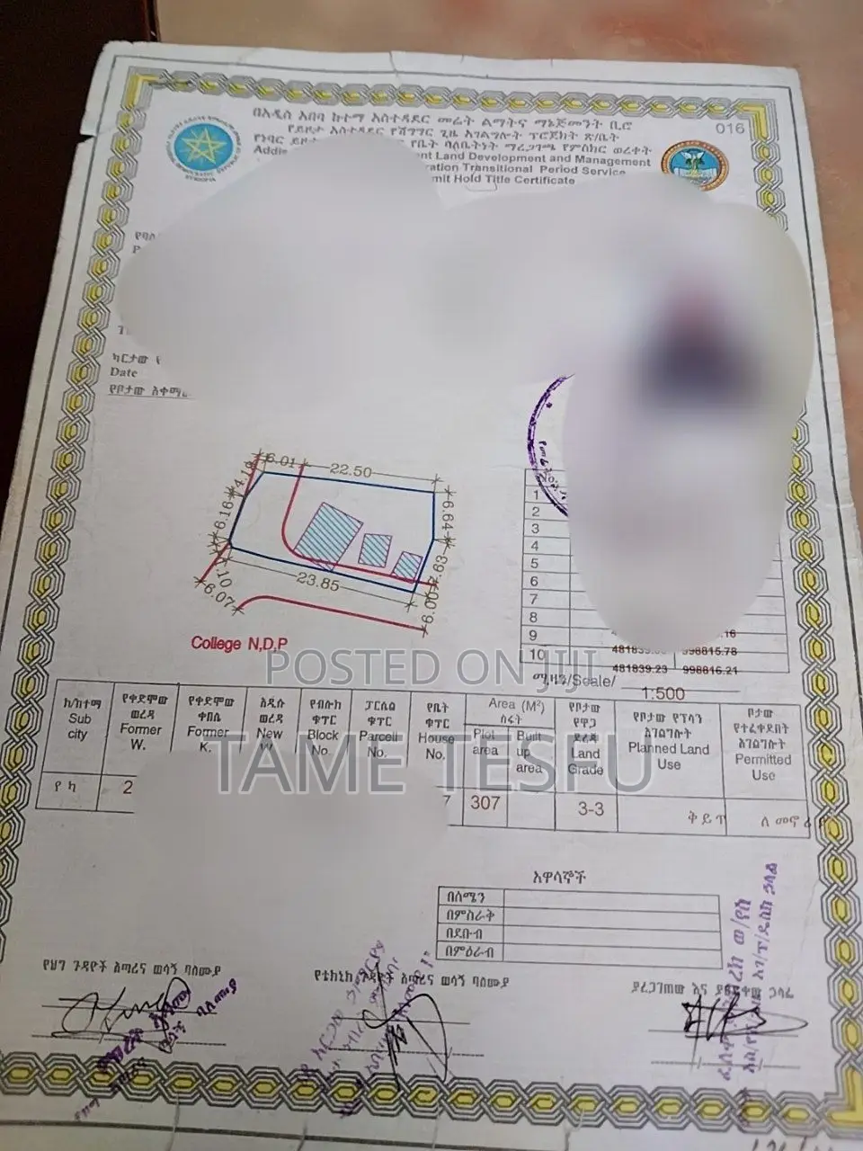 5bdrm House in Yeka Kotobe for sale