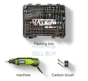 Vido 185w Engraving Mini Die Grinder With 290pcs Accessories