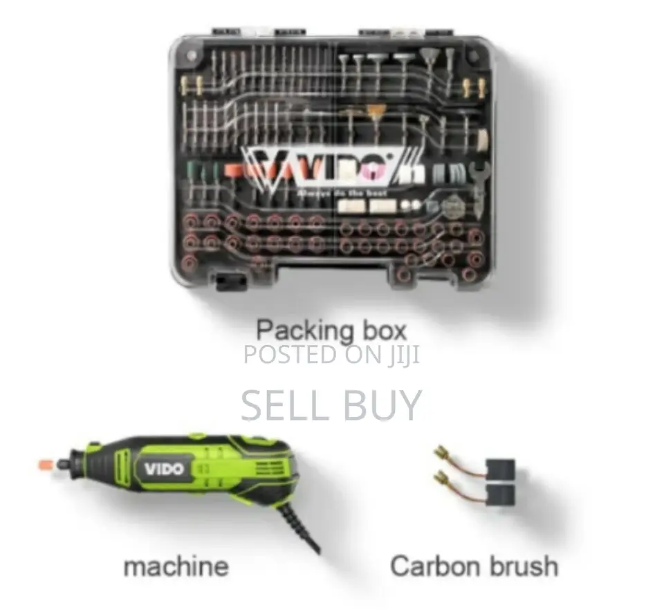 Vido 185w Engraving Mini Die Grinder With 290pcs Accessories