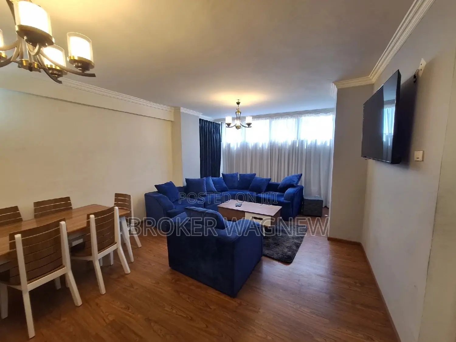 Furnished 2bdrm Apartment in Kirkos for rent