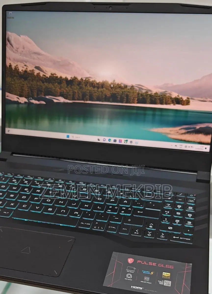New Laptop MSI 16GB SSD 512GB