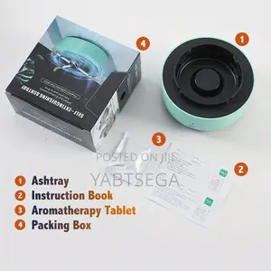 Smokeless Ashtray With Air Purifier