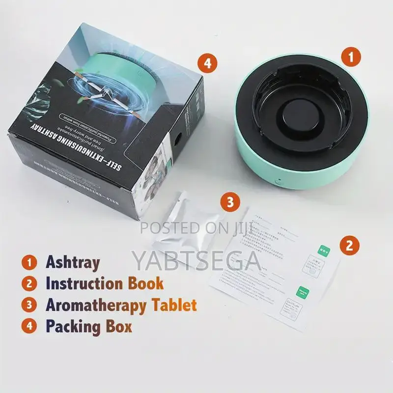Smokeless Ashtray With Air Purifier