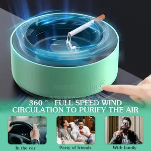 Smokeless Ashtray With Air Purifier