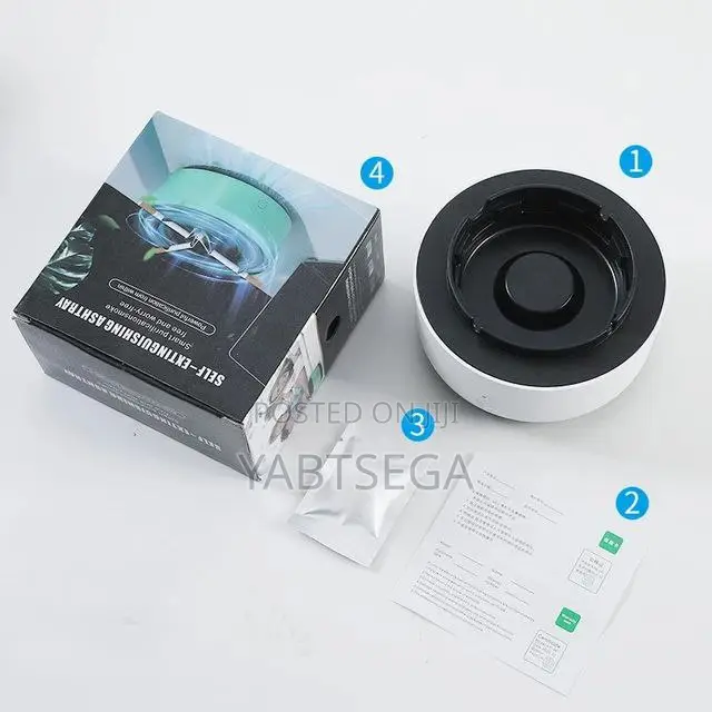 Smokeless Ashtray With Air Purifier