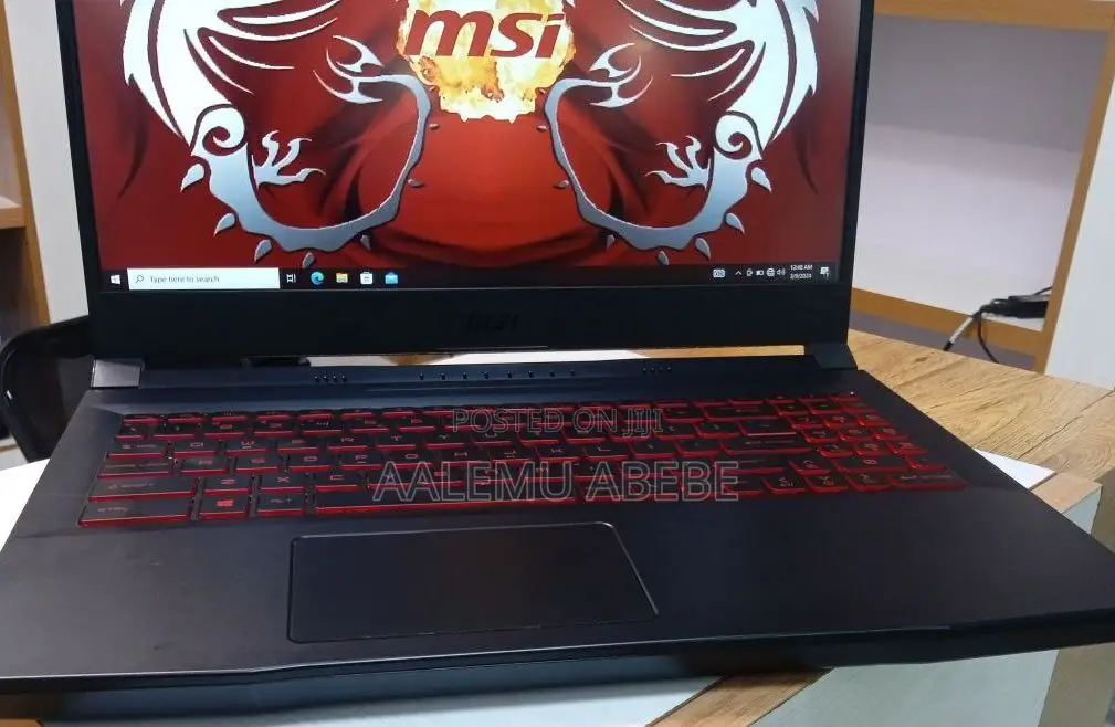 New Laptop MSI Katana GF66 16GB Intel Core I7 SSD 1T
