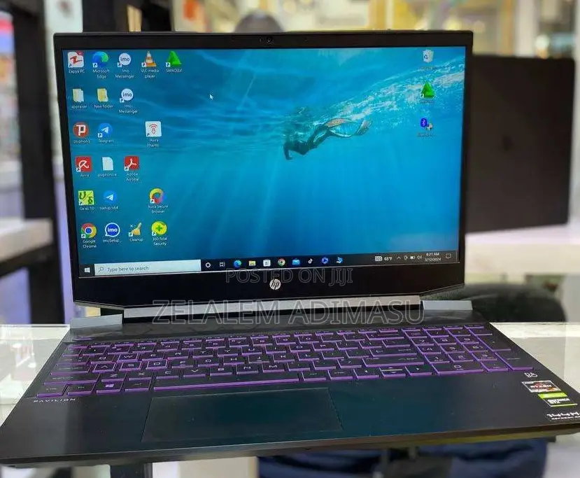 New Laptop HP Pavilion 15 8GB AMD Ryzen 5 SSD 512GB