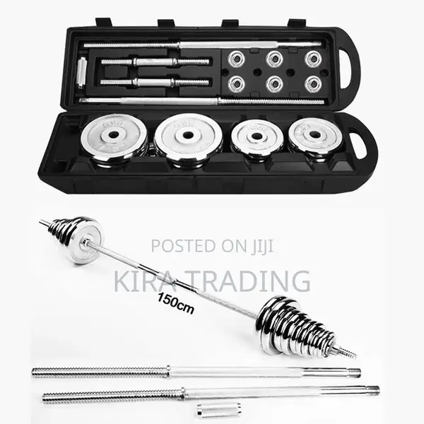 ዘመናዊ York 50kg ዳምፔል እና ባርቤል በቅናሽ