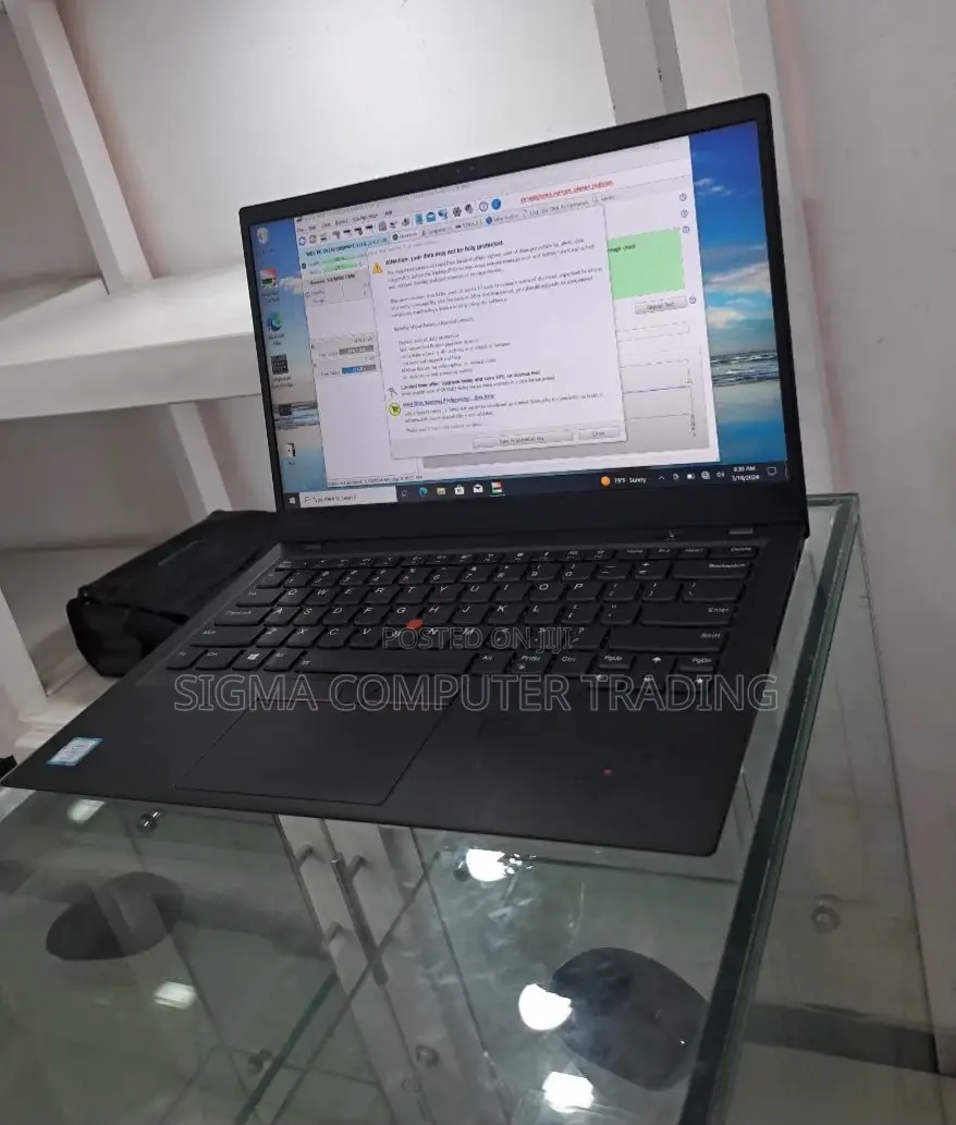 New Laptop Lenovo ThinkPad X1 Carbon 16GB Intel Core I7 SSD 512GB