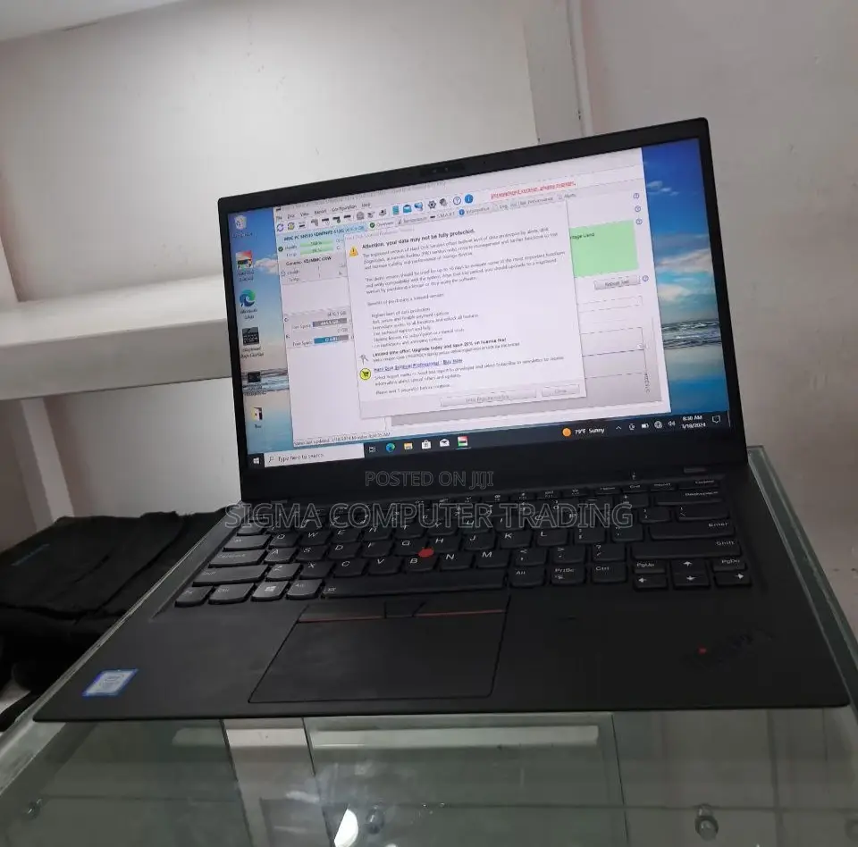 New Laptop Lenovo ThinkPad X1 Carbon 16GB Intel Core I7 SSD 512GB