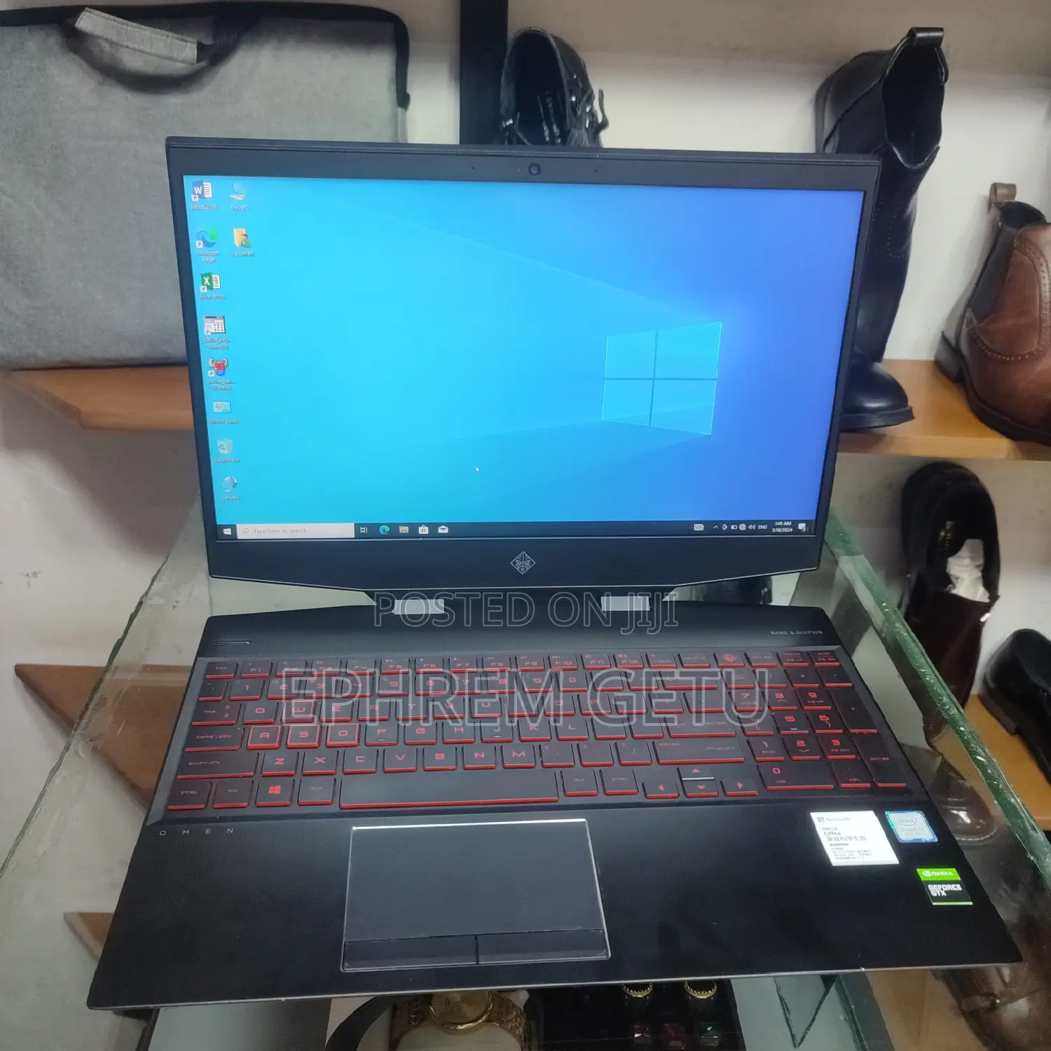 New Laptop HP Omen 15 16GB Intel Core I7 SSD 512GB
