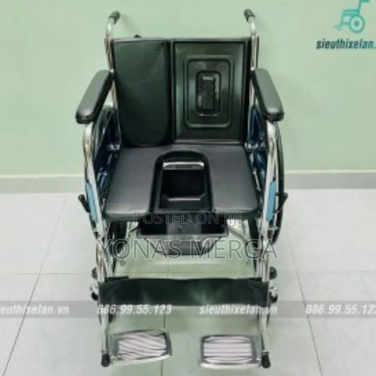 COMMODE WHEELCHAIR] Sure-Guard_rehabilatory Aids Wheelchair