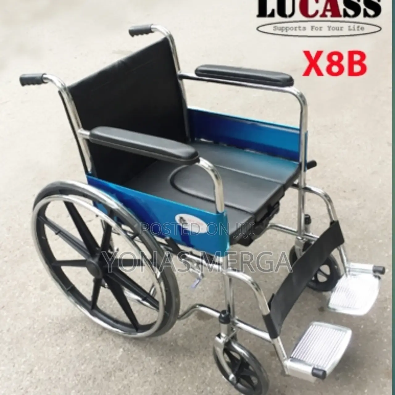 Commode Wheelchair _Vissco Comfort Lite Wheelchair_durable