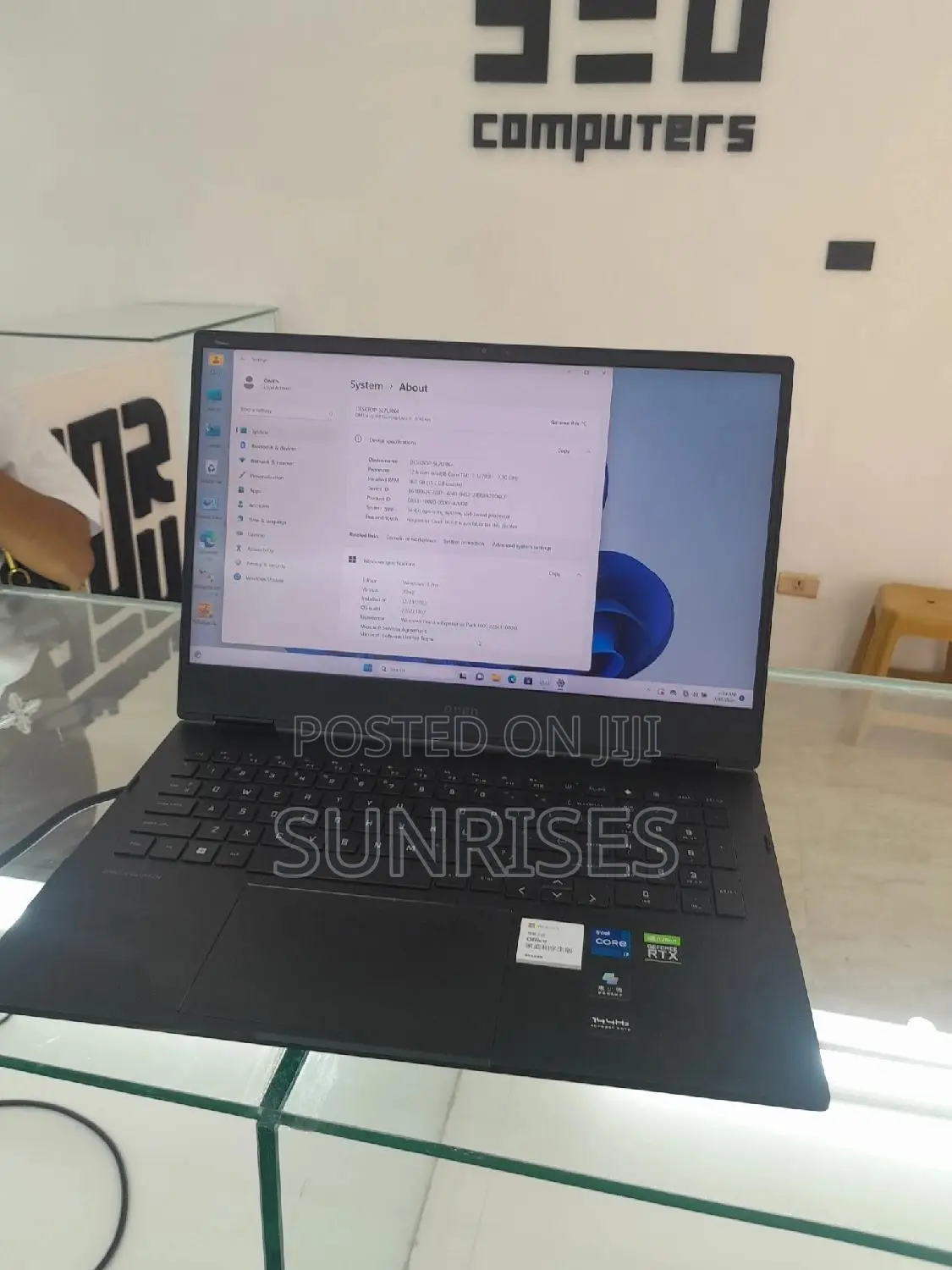 New Laptop HP Omen 15 16GB Intel Core I7 SSD 512GB