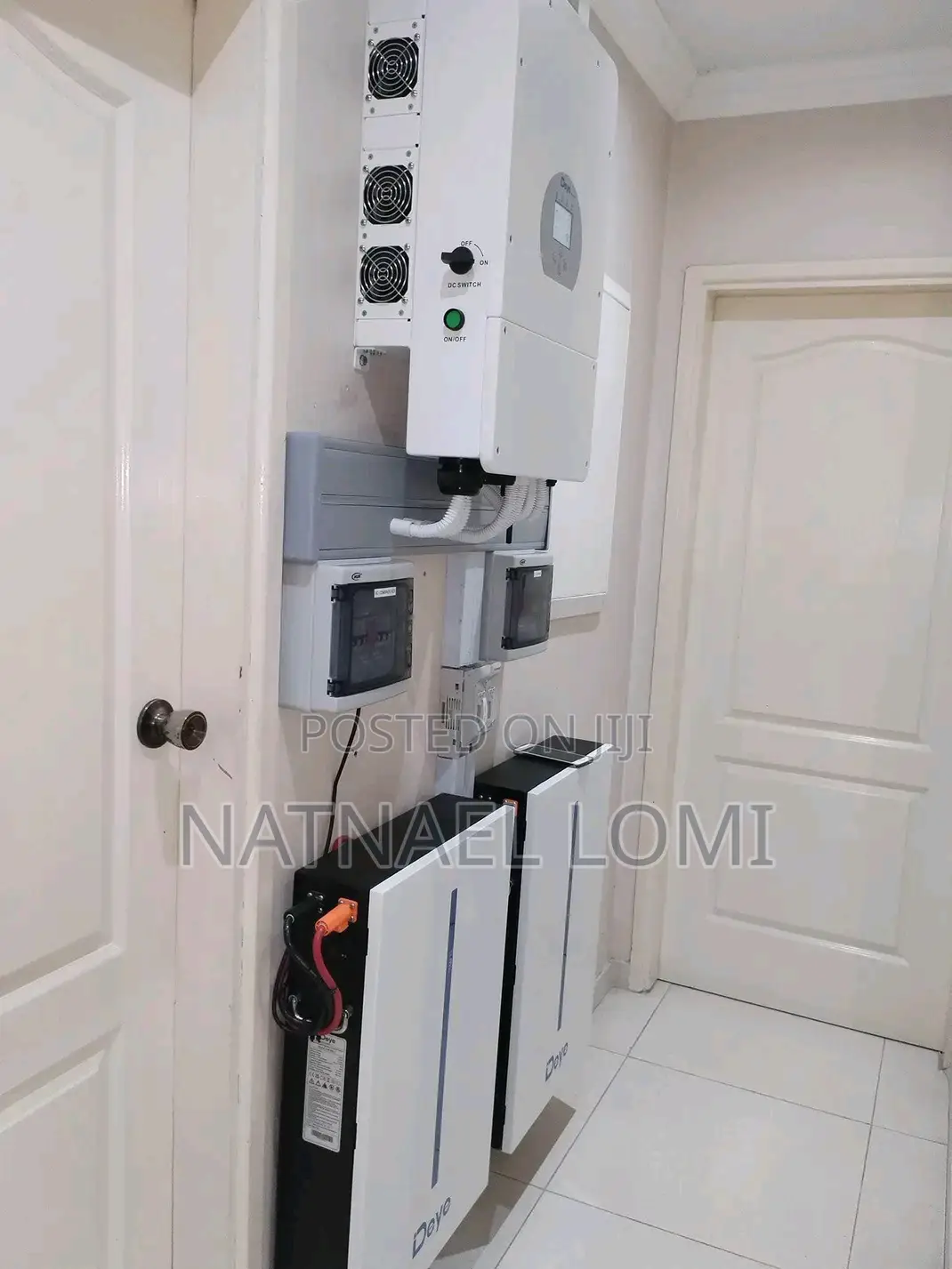 ኢንቨርተር እና ባትሪ