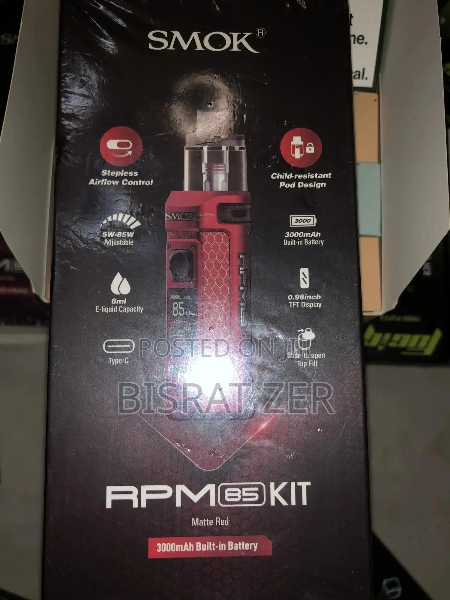 Electric Shisha Vape With Flavours ቬፕ