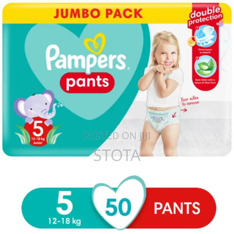 Pampers Pants 3,4,5 and 6 Double Protection