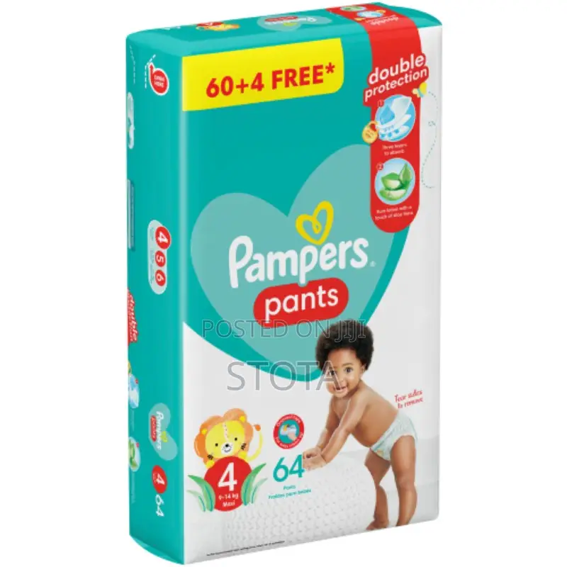 Pampers Pants 3,4,5 and 6 Double Protection