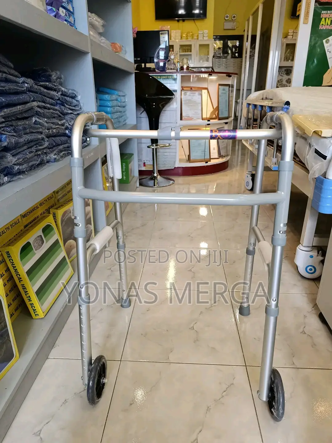 Walkers for Elderly Foldable Adult Aluminum Walking Frame