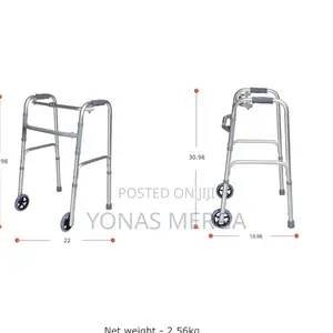 Photo - Foldable Walker Offering Full Support for Elderly.
