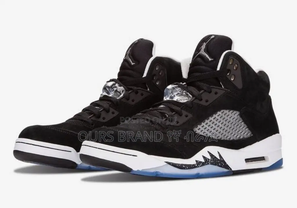 Air Jordan 5racer Blue" High Shoes for Men's