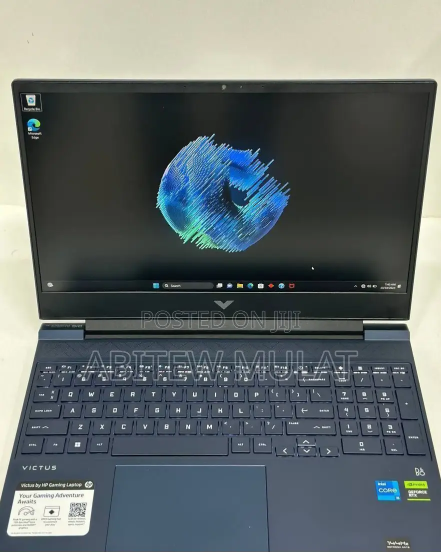 New Laptop HP Victus 15 16GB Intel Core I5 SSD 512GB