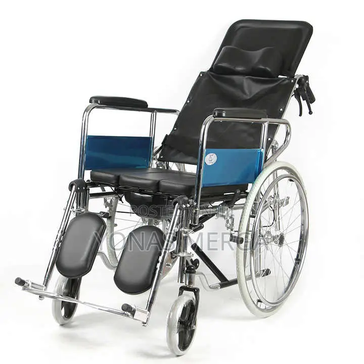 Folding Wheelchair/Fully Reclining Wheelchair With Toilet