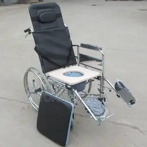 Sleeping Position Commode Wheelchair / Reclining Wheel Chair