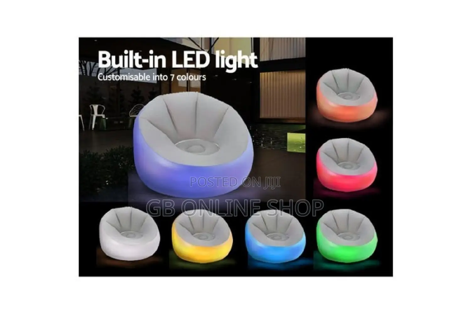 Bestway Comfort Sofa Built in Led Light