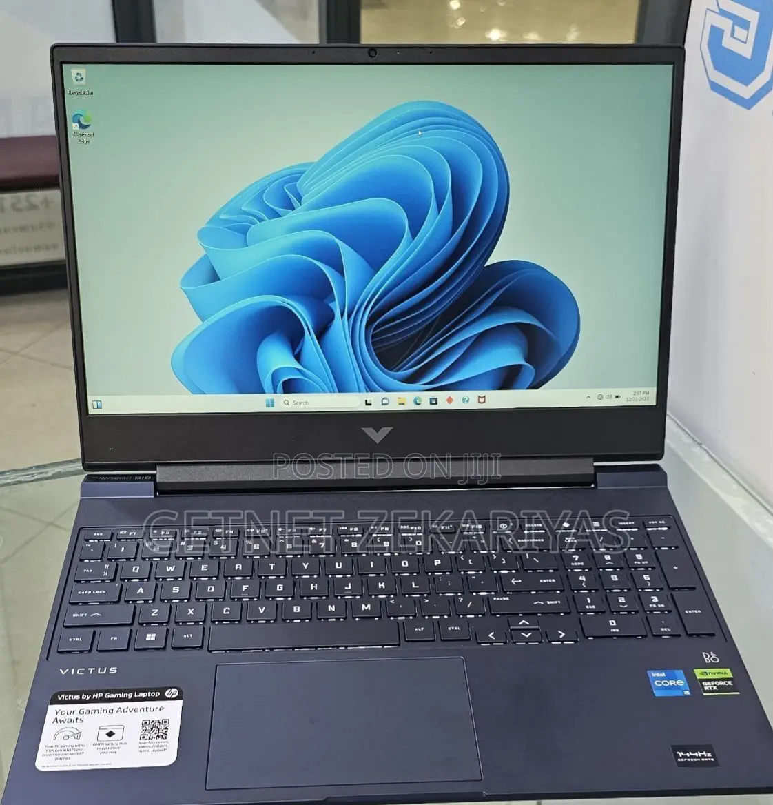 New Laptop HP Victus 15 8GB Intel Core I5 SSD 512GB